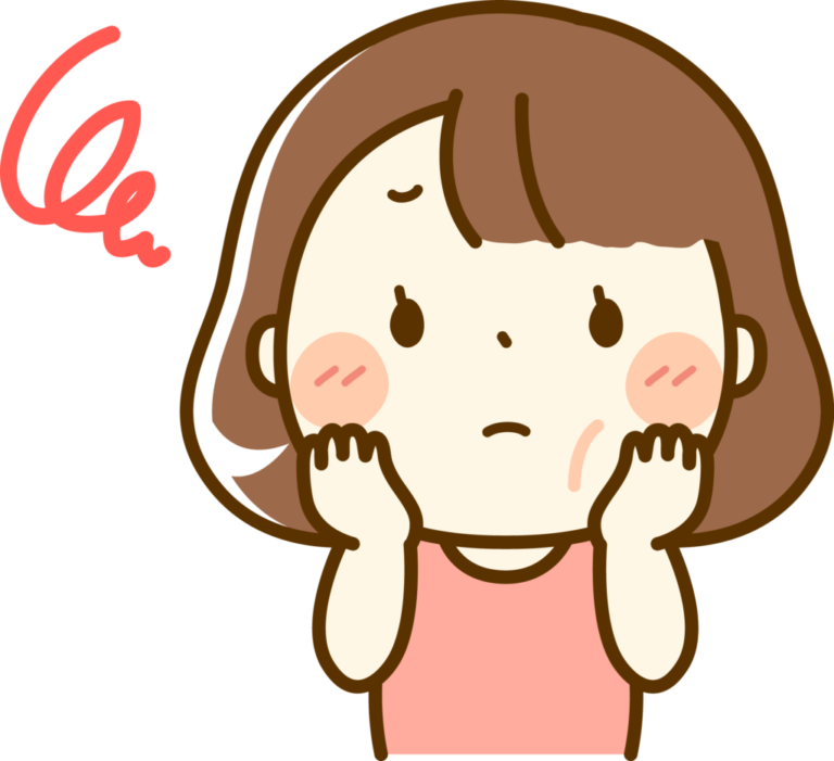 むくみが気になるぽっちゃり女性